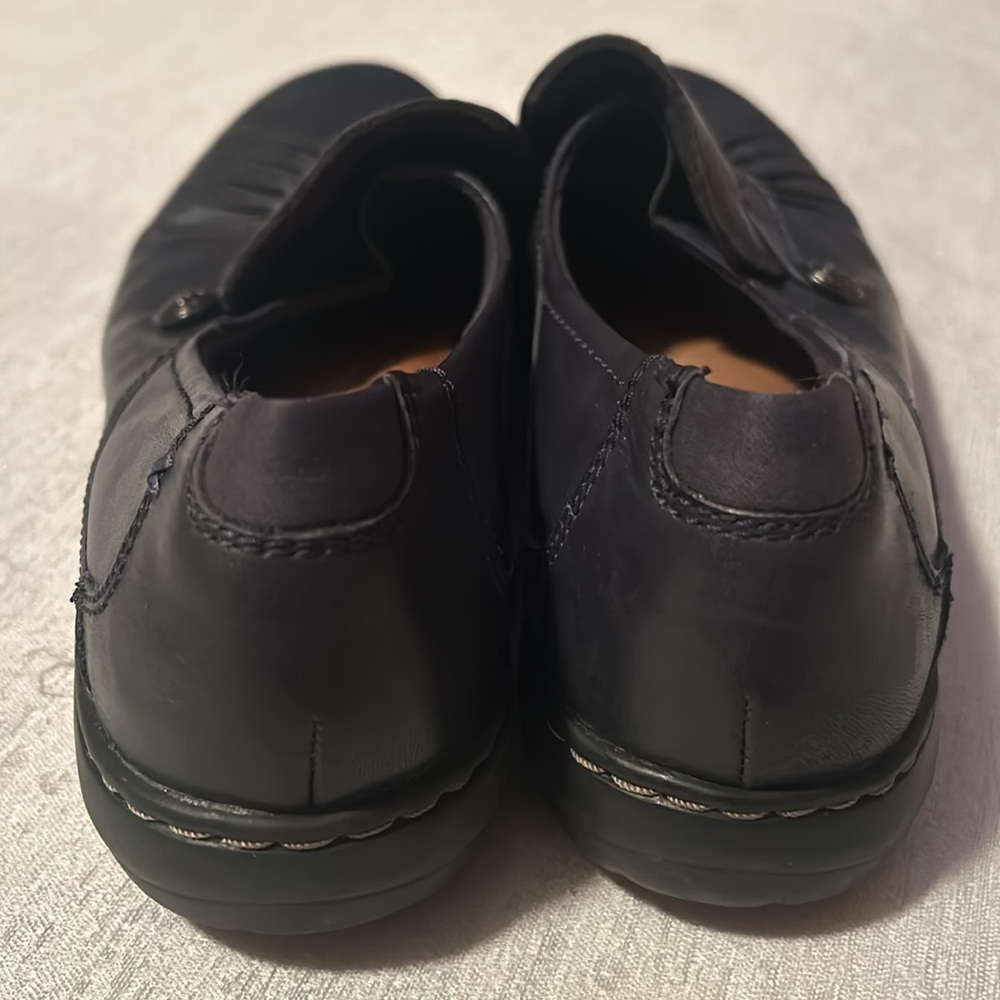 Rockport Women's Blue Loafers Jeanette Leather Slip On Size 8 - Picture 5 of 11